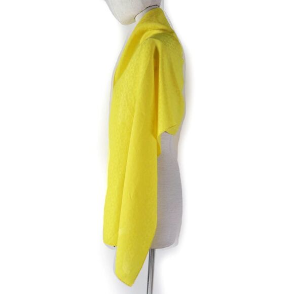 HERMES Cashmere Silk H Pattern Scarf Shawl - Picture 4 of 6